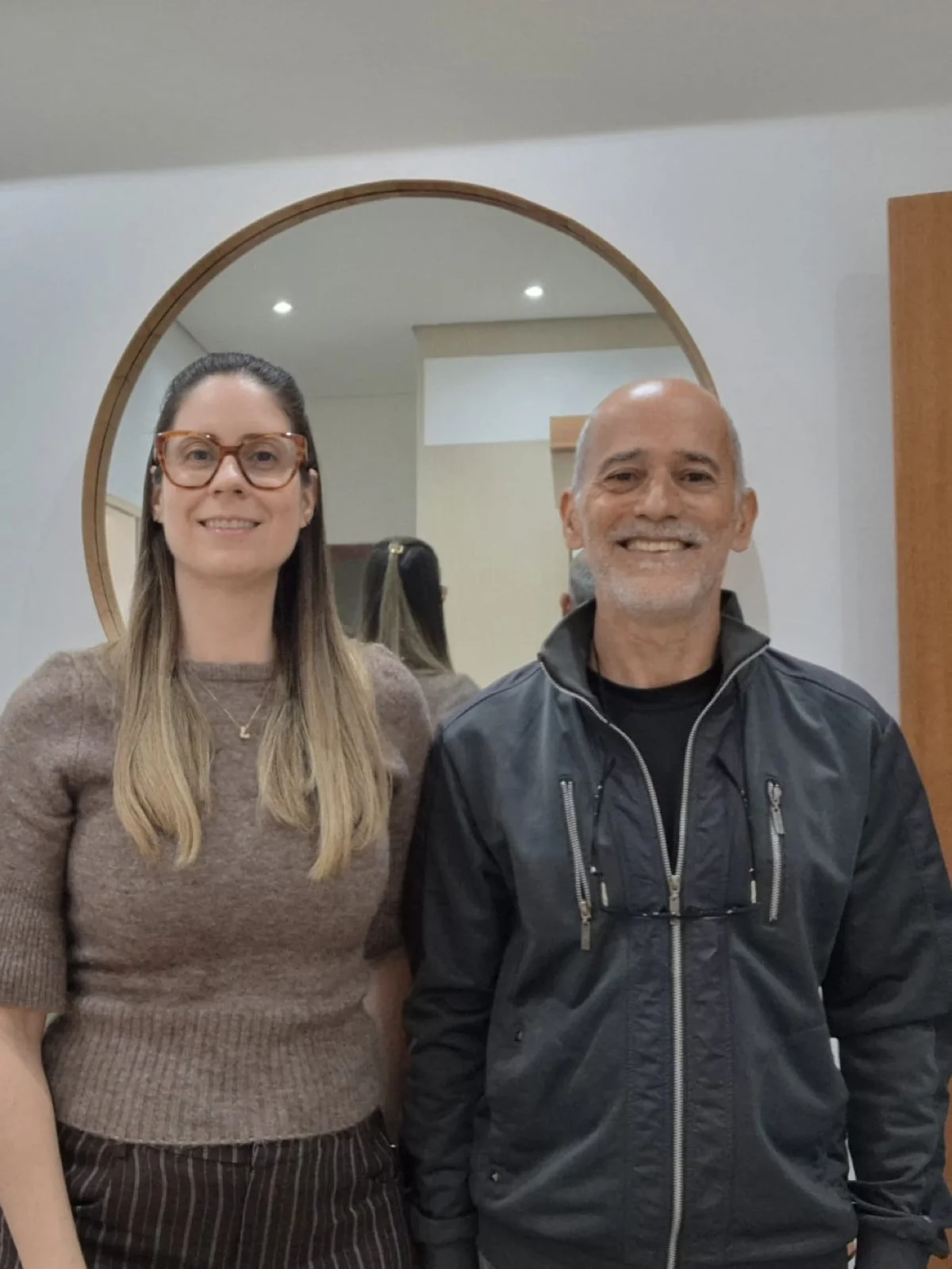 Dra. Lúcia em um encontro