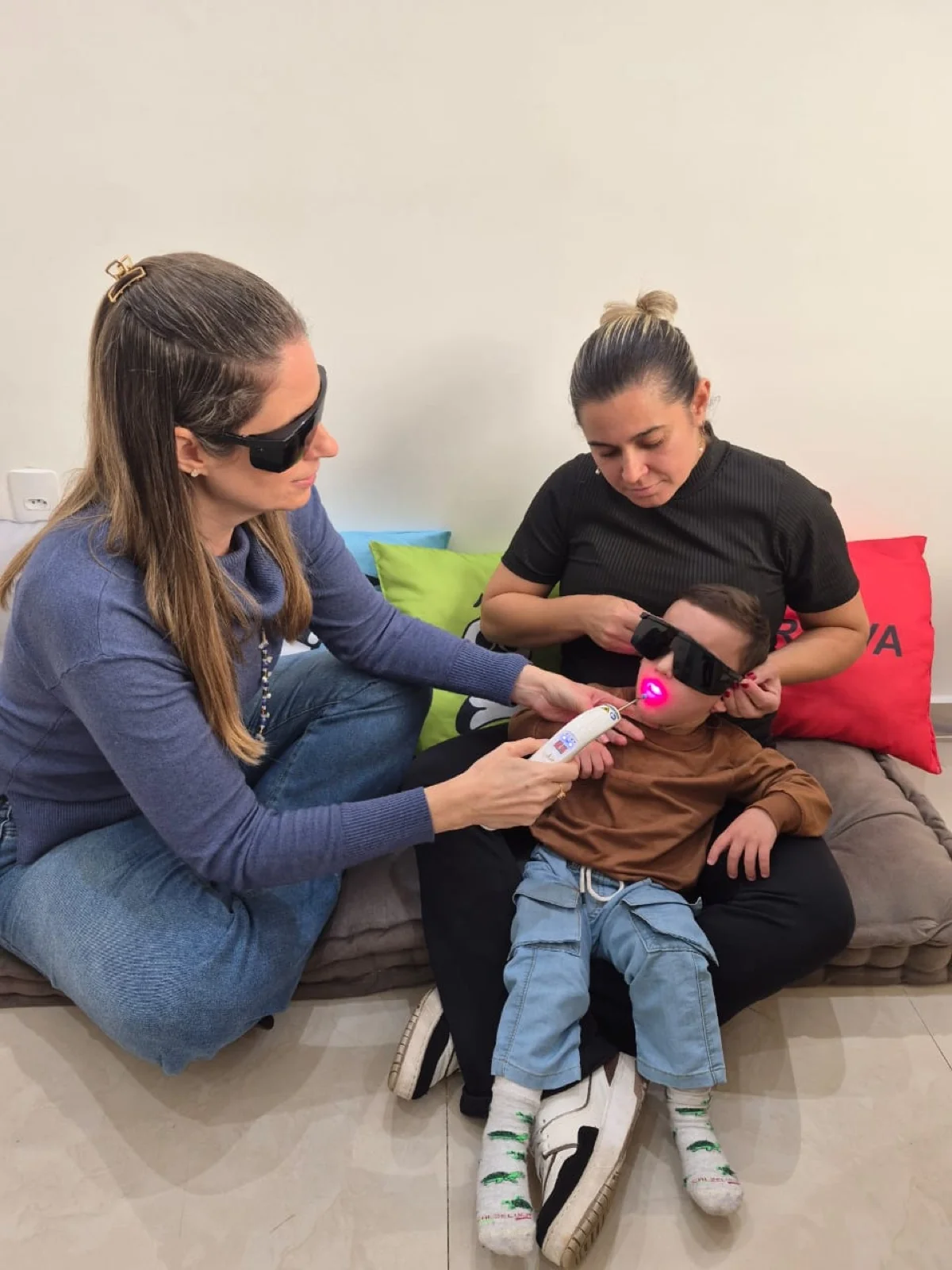 Registro de atendimento com fotobiomodulação